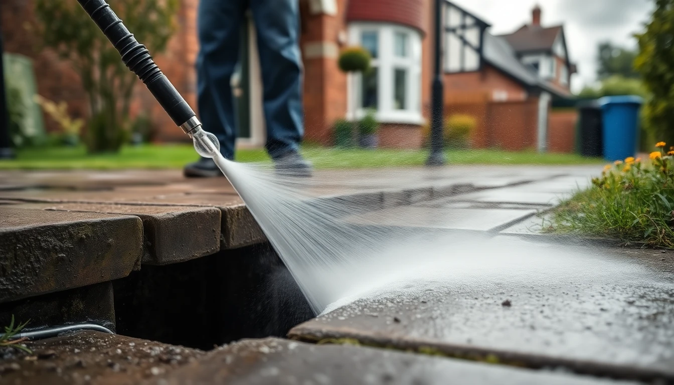 Drain Jetting in Swansea, City and County of Swansea